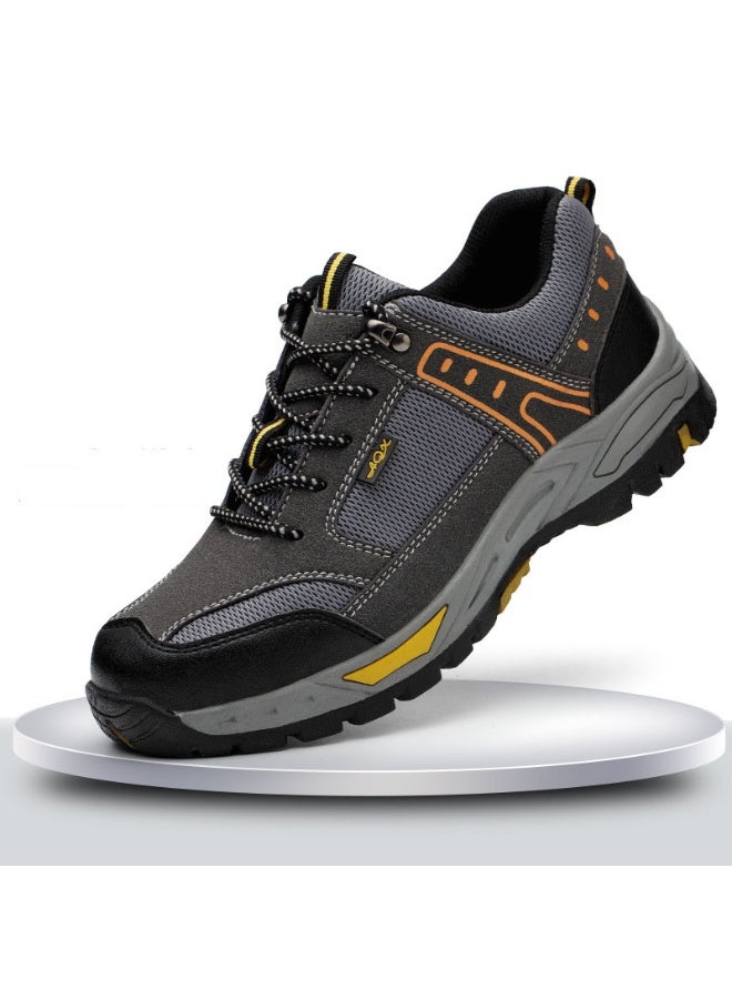 NIBEMINENT ArmorToe Steel Toe Anti-smash Anti-stabbing Safety Shoes Breathable Wear-resistant Lightweight Work Shoes Non-slip - Image 1