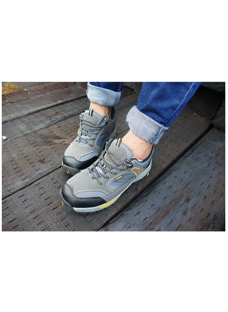 NIBEMINENT ArmorToe Steel Toe Anti-smash Anti-stabbing Safety Shoes Breathable Wear-resistant Lightweight Work Shoes Non-slip - Image 2