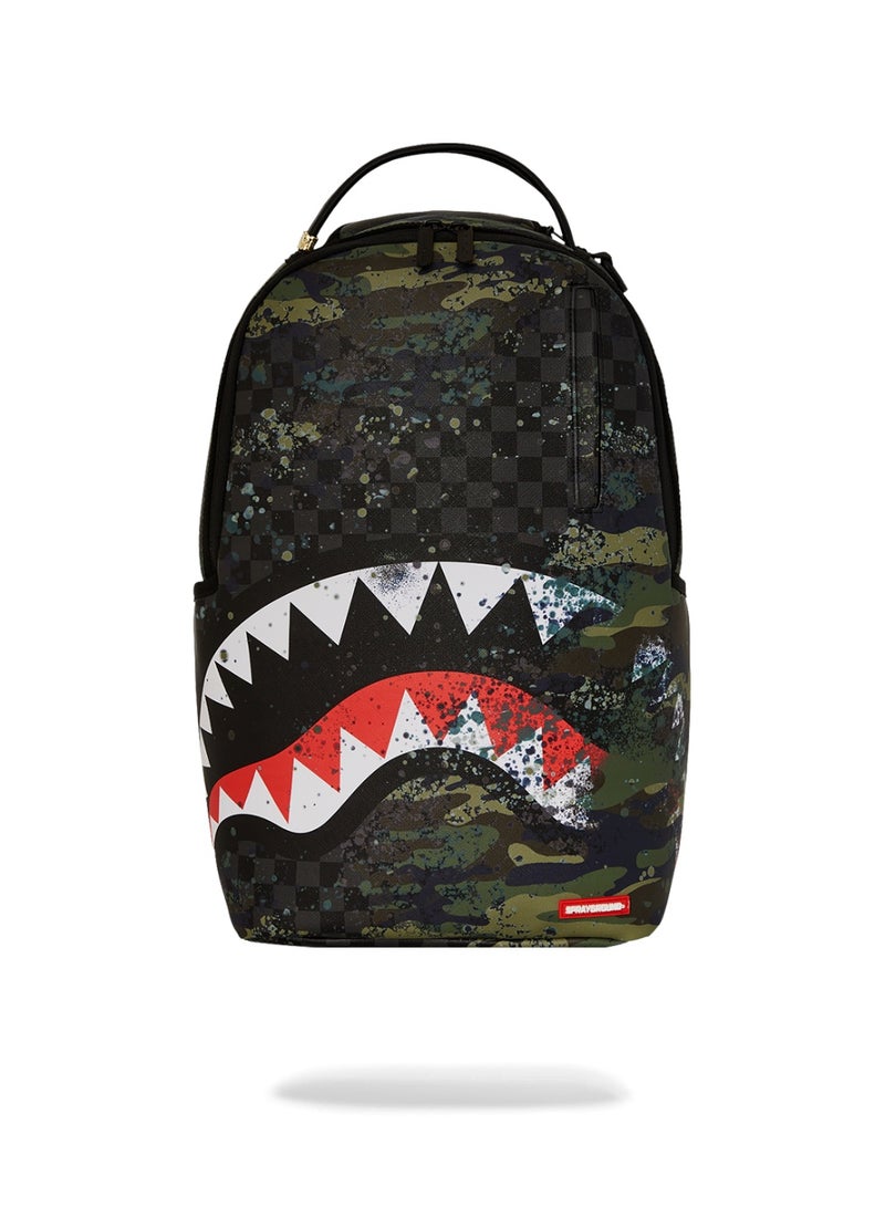 SPRAYGROUND CAMO SPLASH DLXSV BACKPACK  - Image 1