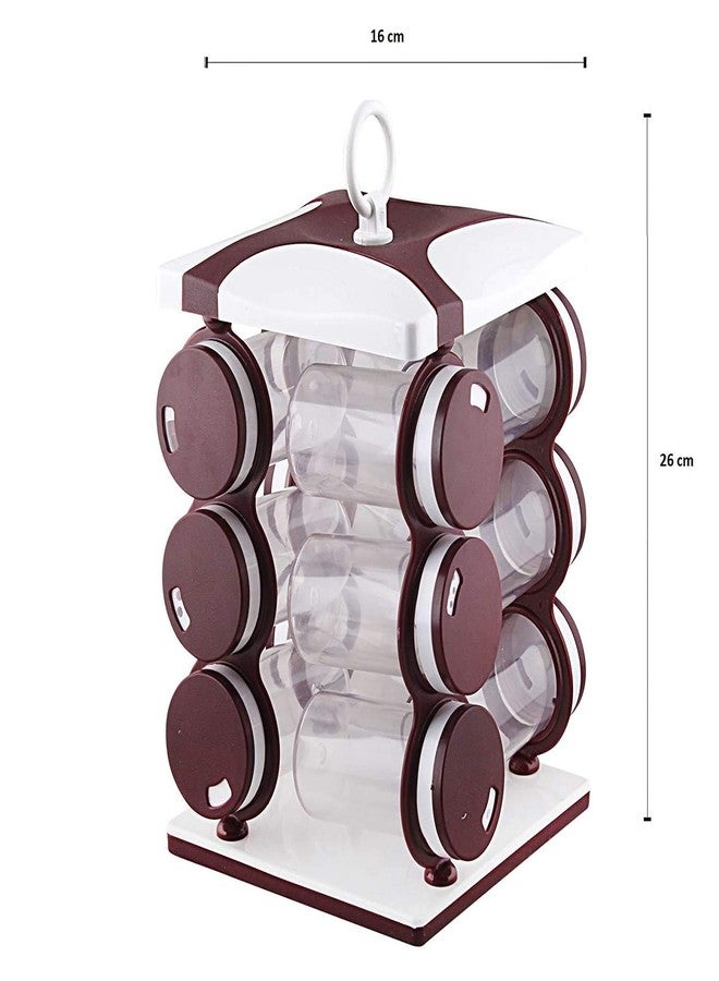 Anugrah Mart Bottle Storage Shelf Clips Seasoning Bottle Kitchen Rack Simple Spin Kitchen Seasoning Organizer - Image 4