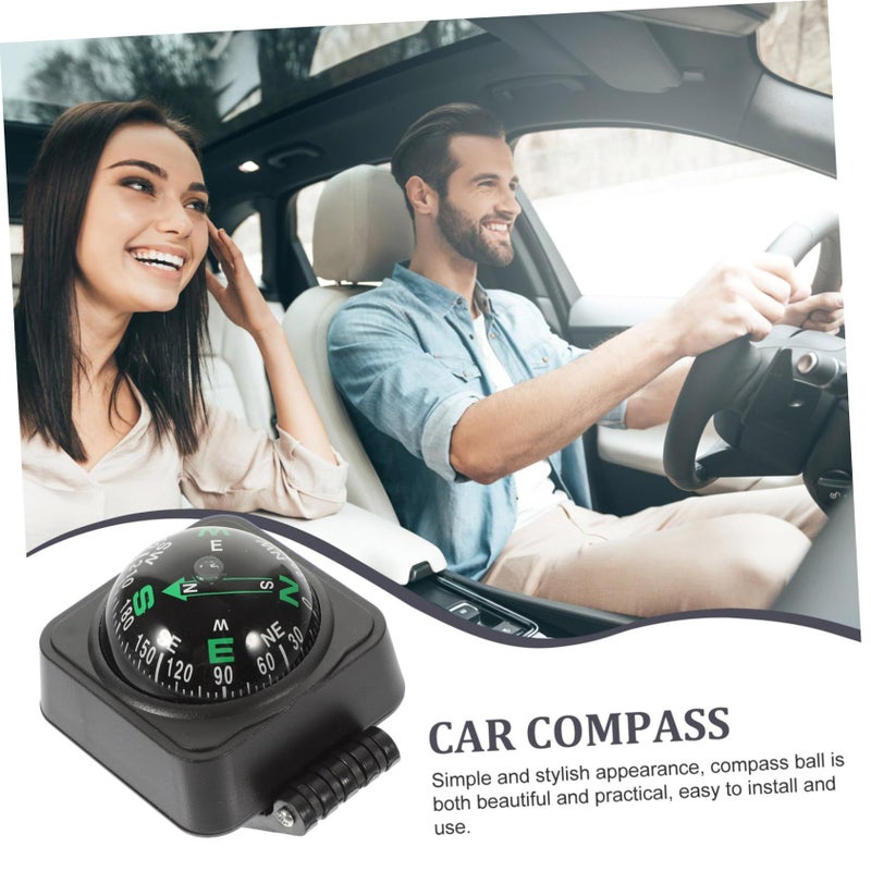 5 PCS Portable Car Compass Ball Dashboard Navigation Tool High Precision Durable - Image 4