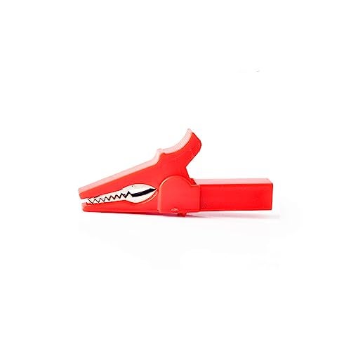 CentIoT - 2PCS 85mm Full Insulated Protective nickel coated Alligator Crocodile clip - for Multimeters Electronic Diagnostic tool - 1000V 32A 25MM Jaw Opening - Image 5