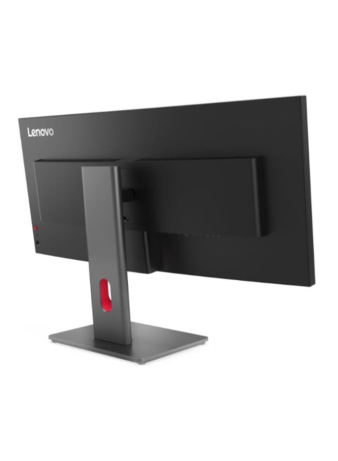 Lenovo ThinkVision P34wd-40 Curved Computer Monitor 34-inch 2k WQHD 3440x1440, IPS Panel Technology, 1.07 Billion Color Support, KVM Switch, Ethernet (RJ-45) port, USB-C 3.1 support Power delivery up to 140W, 3-Way Adjustable Stand - Black Black - Image 5