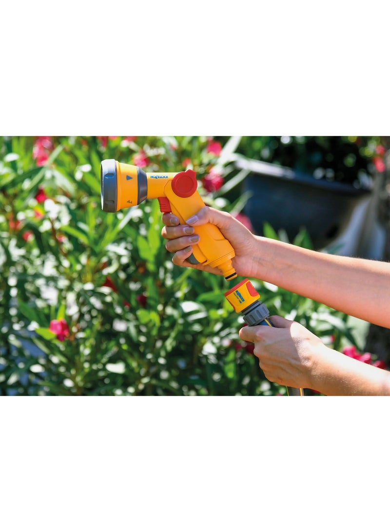 Hozelock Multi Spray Soft Touch Garden Hose Spray Gun – Adjustable Watering Nozzle - Image 2