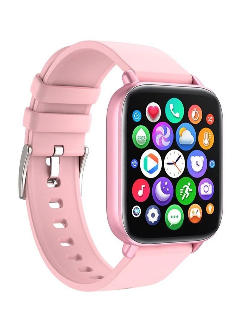 NIBEMINENT 1.75 Inch Full Touch Screen Smartwatch IP67 Waterproof Pink - Image 2