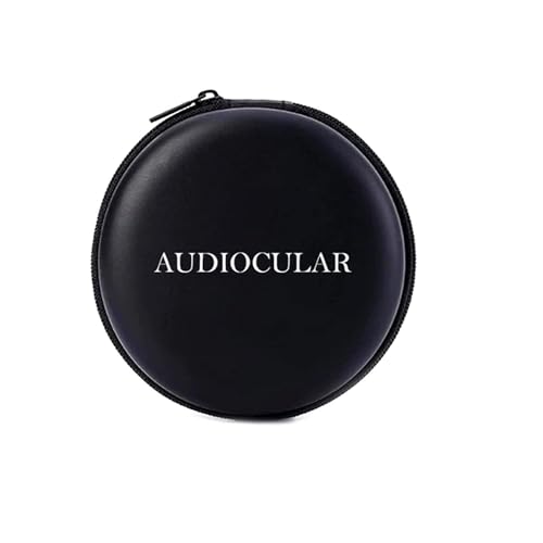 Audiocular Earphone Headphone Hardshell Case Pouch Cover Carrying Multi-Purpose Case for Earphones, Headset, Pen Drives, SD Cards, All Mobile Accessories. (Pack of 1) - Image 1