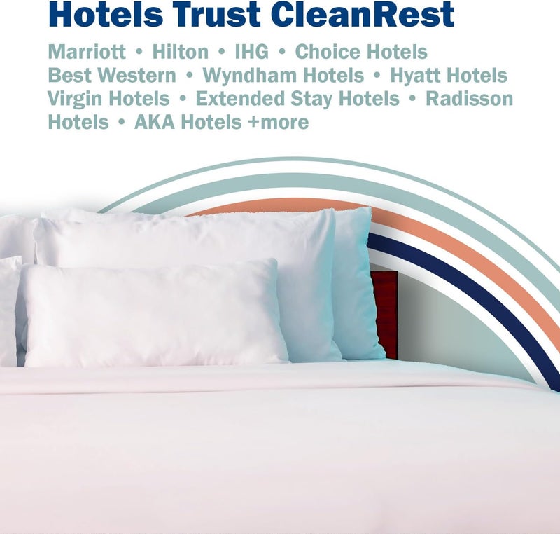 CleanRest PRO Box Spring Encasement - Ultimate Defense Against Allergens, Dust Mites, and More - Water Resistant, MicronOne Allergen Barrier, Zip-N-Click (Queen) - Image 2