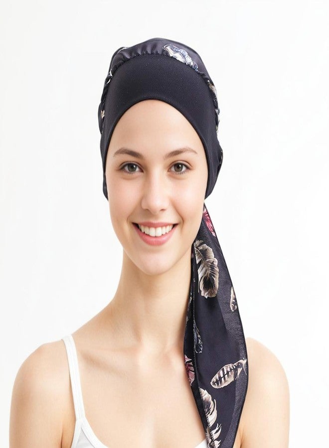 BELLESHOW Chemo Headwear Turbans for Women, Head Scarf Wraps for Cancer Patients Women, Head Coverings Caps - Image 2