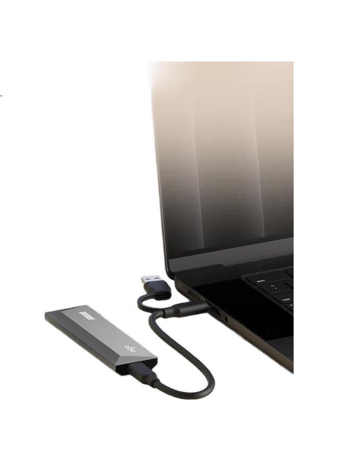 aigo Aigo 500Gb Metal Portable Solid State Drive (Pssd) S10 Type-C Usb3.2 With 1000Mb/S Read/Write Speed, Portable, Direct Connection To Phones And Laptops - Image 1