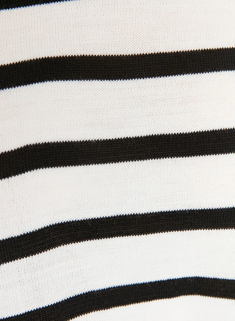 trendyol Striped Crew Neck Sweater