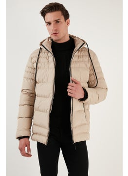 Buratti Water Repellent Slim Fit Cold and Wind Resistant Hooded Puffer Coat Men's Coat 649005  - Image 3
