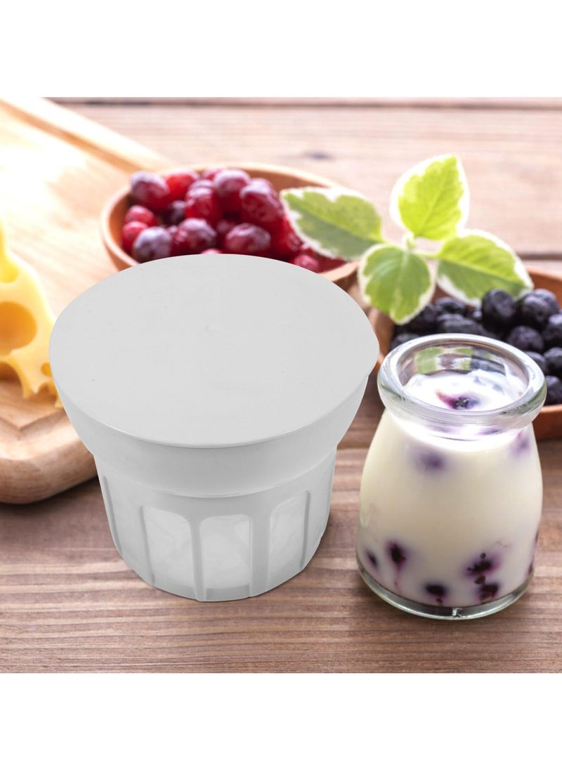 Yogurt Strainer, Yogurt Strainer with Lid, Fine Mesh Yogurt Filter, Reusable Kitchen Tools Homemade, Colander Whey Separator, for Filtering Juice Honey, Milk