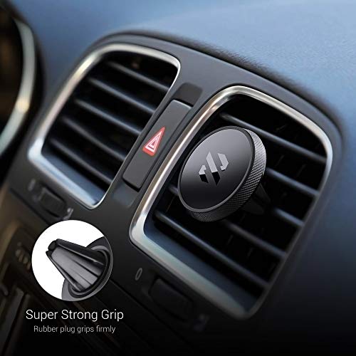 SKYVIK TRUHOLD AC Airvent Magnetic Car Mobile Phone Holder-Black - Image 4