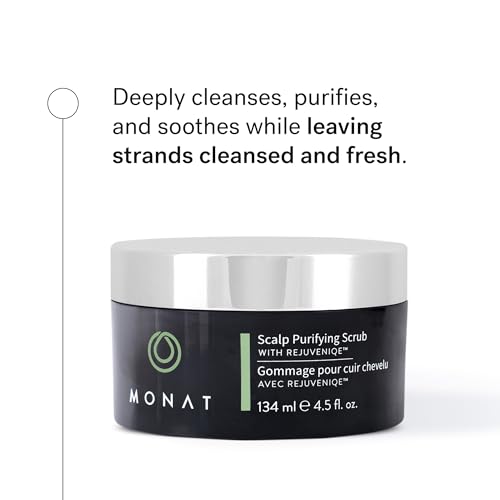 MONAT Scalp Purifying Scrub wRejuveniqe Deeply Cleanses Purifies Soothes Leaving Hair Cleansed Fresh Dissolves Dead Skin Cells Restores Balance to the scalp Net Wt 134 ml45 fl oz - Image 5