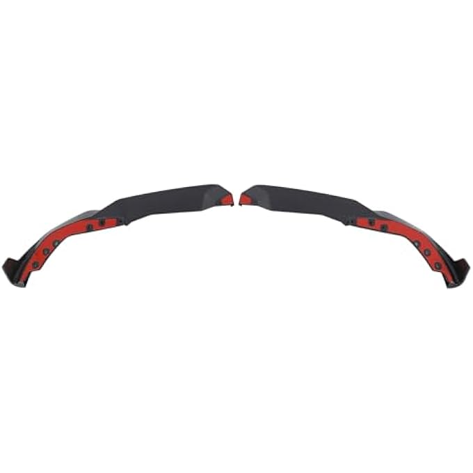 Torvex Front Splitter, bumper lip spoiler air dam kit 2PCS carbon fibre lower front bumper extension, Compatible with BMW 3 Series G20 M Sport 2023-onwards, front valance body kit - Image 5