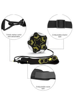 RATSAW Soccer Volleyball Rugby Training Aid Adjustable Practice Belt for Kids and Adults Fits Ball Size 3 4 5  - Image 4