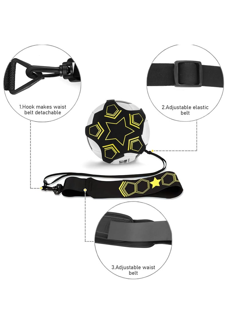 RATSAW - Soccer Volleyball Rugby Training Aid Adjustable Practice Belt for Kids and Adults Fits Ball Size 3 4 5 - Image 1