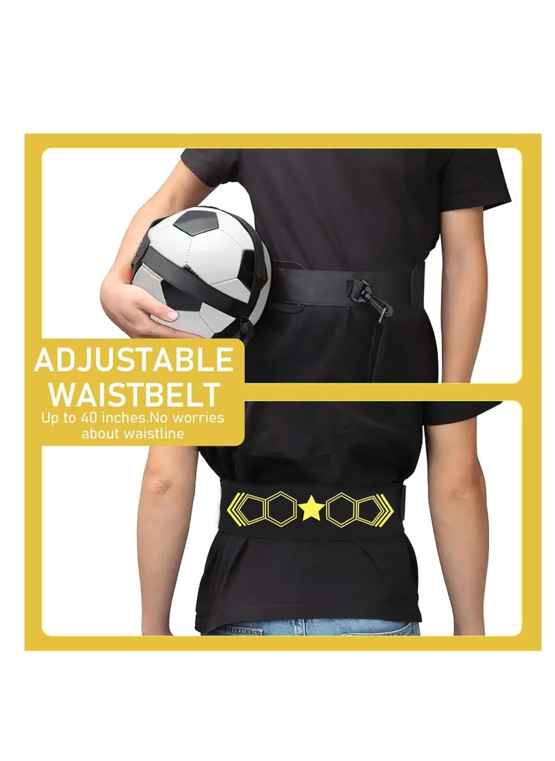 RATSAW - Soccer Volleyball Rugby Training Aid Adjustable Practice Belt for Kids and Adults Fits Ball Size 3 4 5 - Image 1