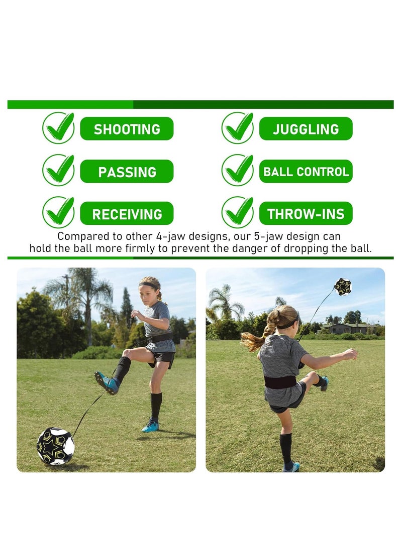 RATSAW - Soccer Volleyball Rugby Training Aid Adjustable Practice Belt for Kids and Adults Fits Ball Size 3 4 5 - Image 1