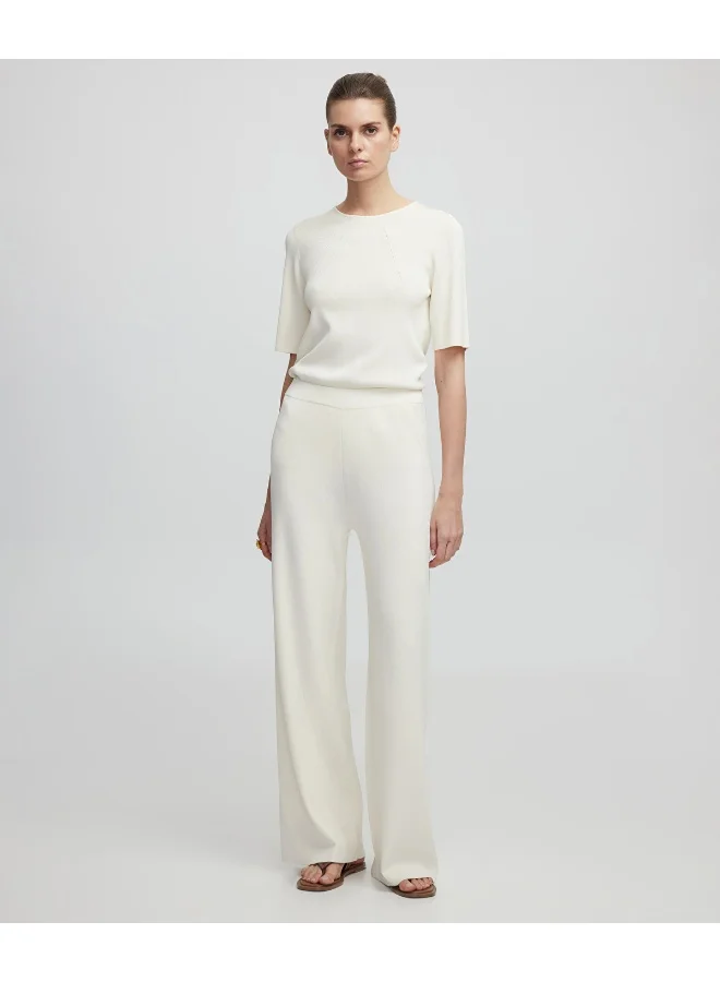 Ipekyol Wide-Leg Knit Trousers