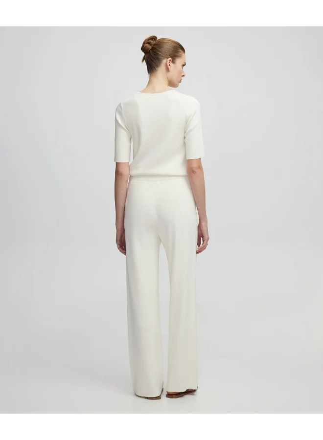 Ipekyol Wide-Leg Knit Trousers