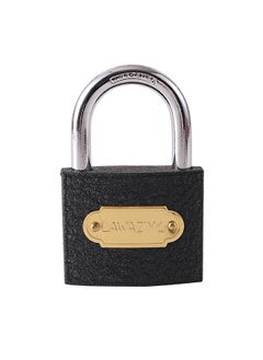 LAWAZIM Cast Iron Padlock - 50mm - Shackle Keyed Pad Lock for Hasp Latch Gym Locker Toolbox Gate Shed Storage Unit Cabinet Weatherproof Rust-Resistant Safety and Security Secure Locking Mechanism  - Image 2