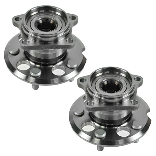 TRQ Rear Wheel Hub Bearings Assembly Set Compatible with 2001-2005 Toyota RAV4 - Image 1