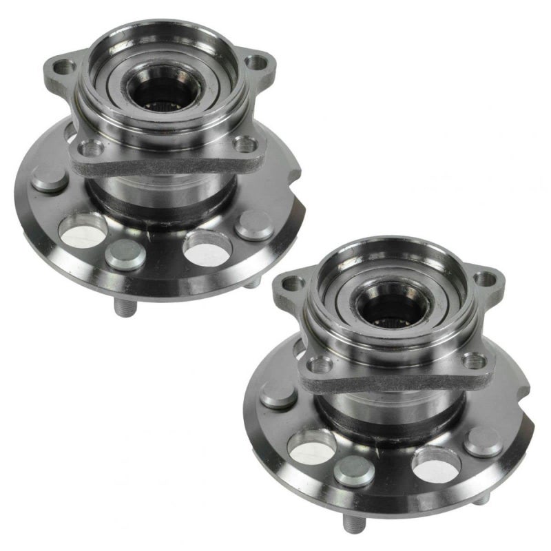 TRQ Rear Wheel Hub Bearings Assembly Set Compatible with 2001-2005 Toyota RAV4 - Image 5