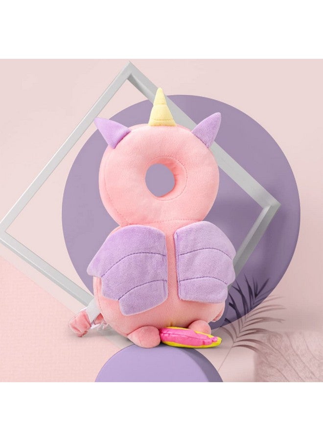 Umtiti Baby Head Protector Pad Safety Pad for Walking & Crawling, Toddlers Head Safety Adjustable Back-Pack,Pink Unicorn (US) - Image 5