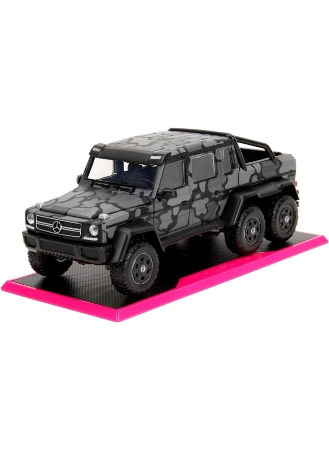 JADA Jada Pink Slips Mercedes-Benz G 63 AMG 6x6 Die-cast Pickup Truck (1:24, Gray Camouflage)  - Image 3