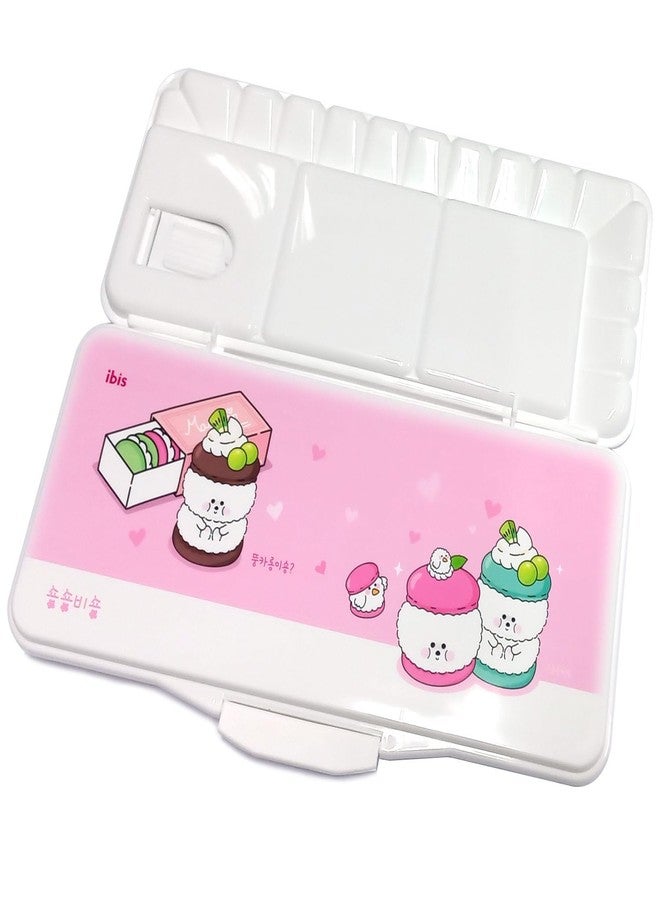 SUPIA Folding Paint Trays Box Watercolor Plastic Palettes, Thumbhole Holders (28 Wells) - Image 5