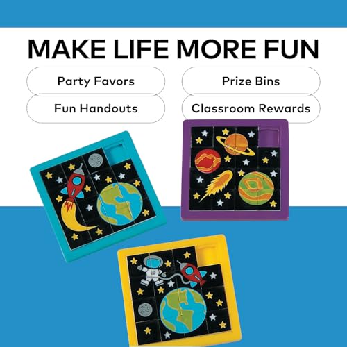 Fun Express Space Slide Puzzles VBS Vacation Bible School SuppliesDecor Toys 12 Pieces - Image 5