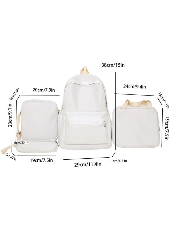 Take Two 4-Piece Solid Backpack Set