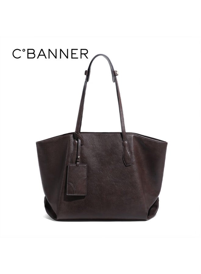C.banner Women's Tote Bag Large Capacity Shoulder Bag Light Luxury Commuter Birthday New Year Gift For Girls Girlfriend - Image 3