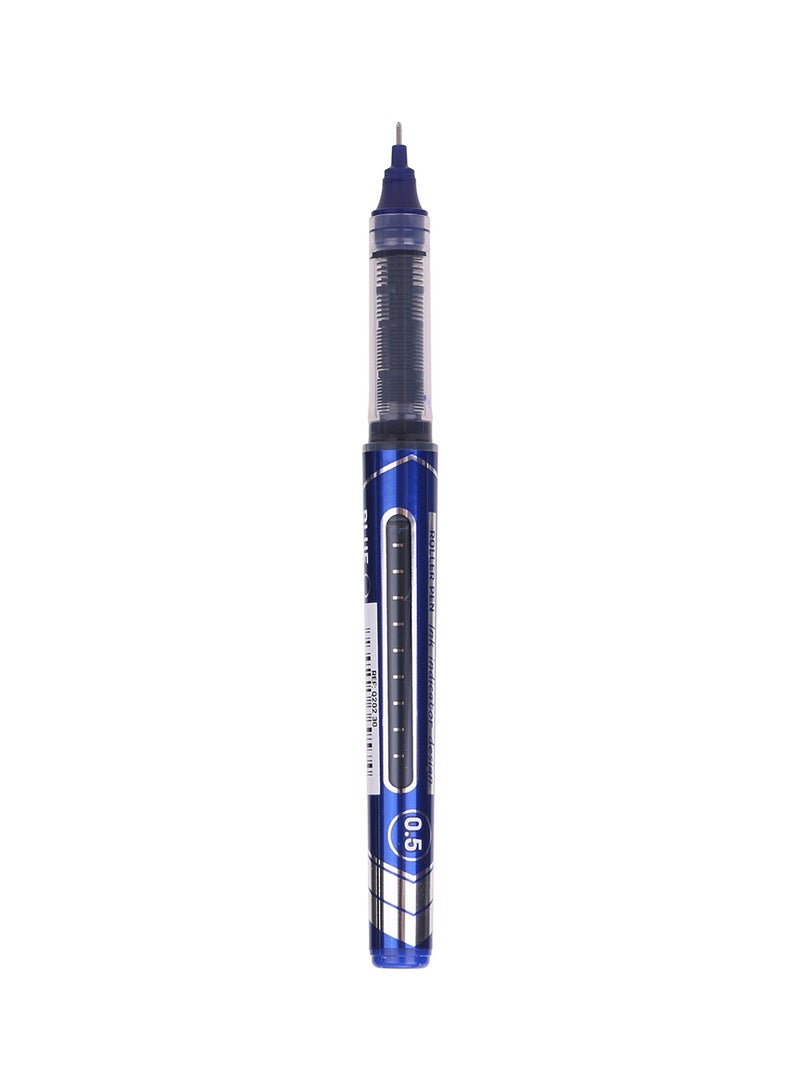 Deli Blue Rollerball Pen 0.5mm , Low Odor , Smooth Writing for Note Taking , Journaling , Drawing , Pack of 12 Pens  - Image 3