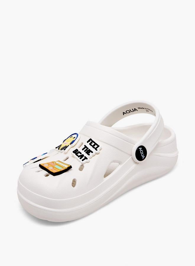 Aqua Kids Music Jibbitz Clogs - Image 4