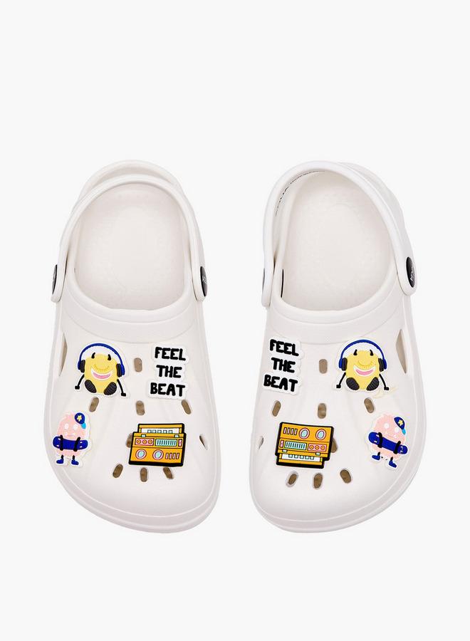 Aqua Kids Music Jibbitz Clogs - Image 3