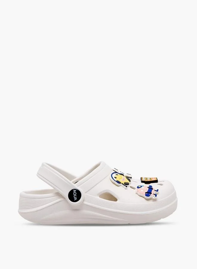 أكوا Kids Music Jibbitz Clogs