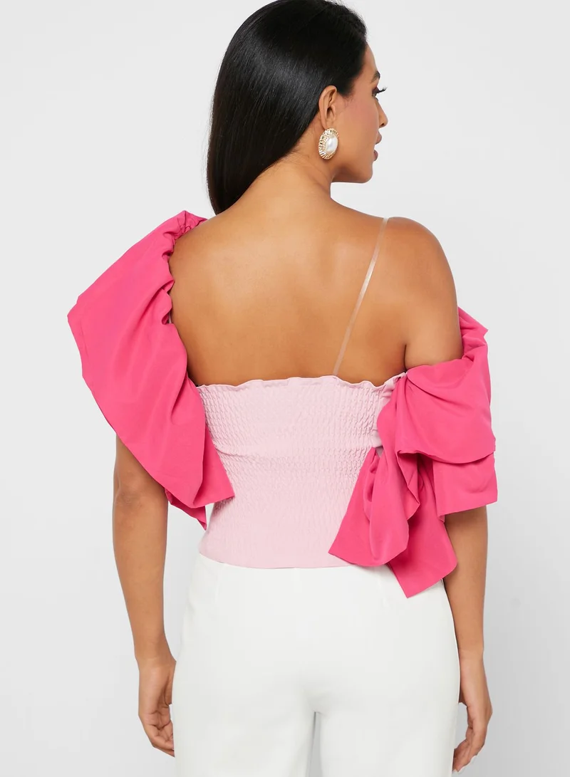the no name style Volume Monostrap Statement Top