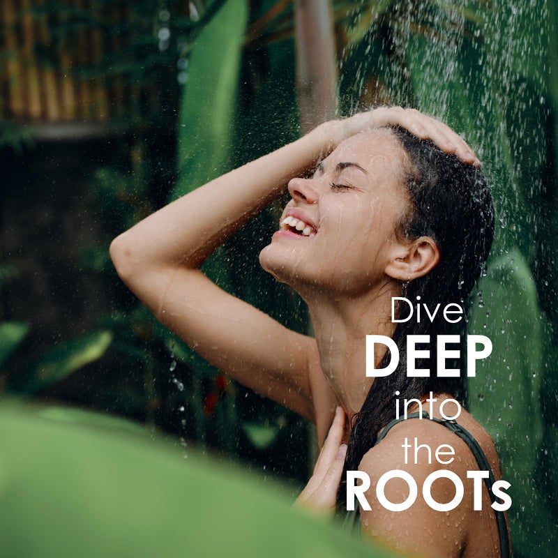 Sh Rd شامبو SH-RD الجينسنغ الأحمر المنشط للشعر الخفيف | مستخلصات عشبية، إكليل الجبل، فيتامين B5 | رفع الجذور، التحكم في الزيوت ومضاد للقشرة | خالي من الكبريتات - 6.76 أونصة/200 مل - Image 4