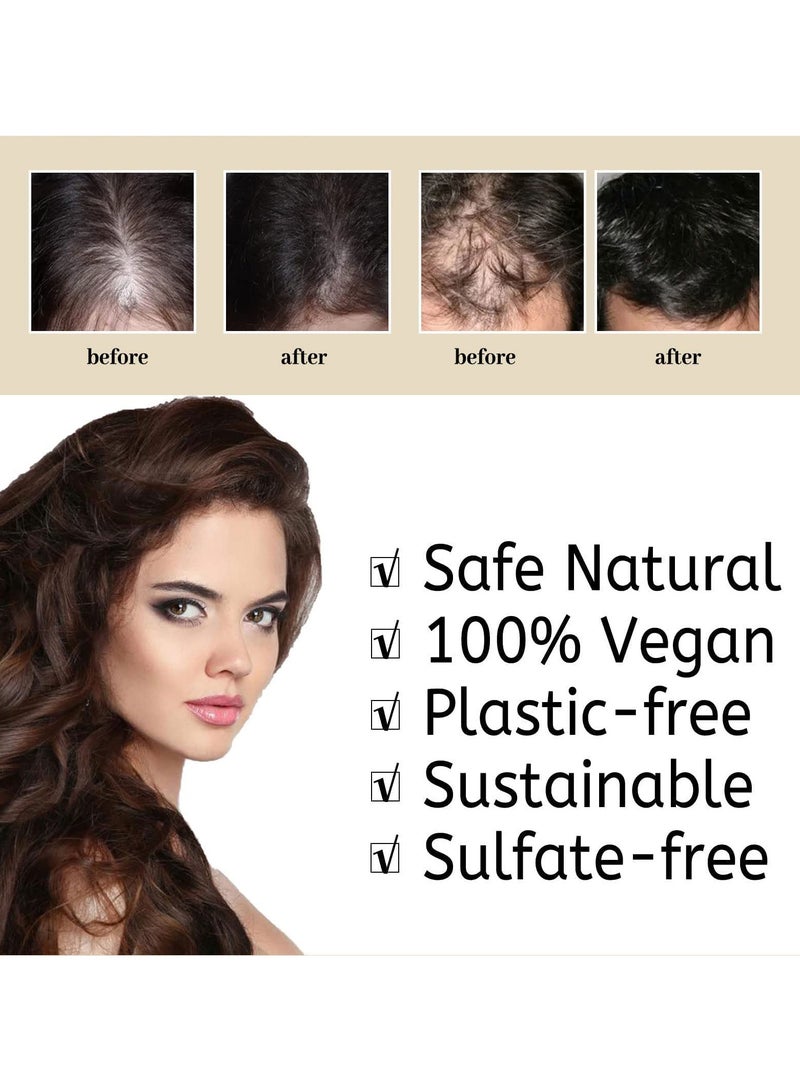 Excefore Rice Water Hair Growth Soap, 2 In 1 Shampoo and Conditioner Bar with Coconut Oil for Strengthening Moisturizing Dry Hair, Anti-Hair Loss Rice Shampoo Bars for Hair Growth - Image 2