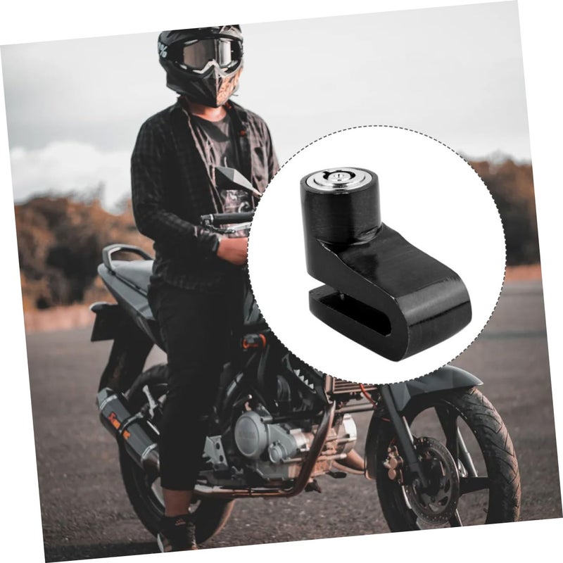 Motorcycle Disc Brake Lock Compact Anti Theft Security Device Black - Image 5