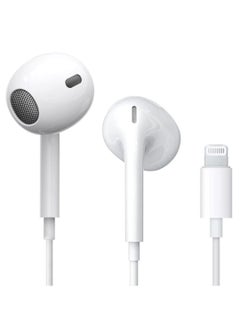 ELTRAZONE Lightning Headphone Wired for iPhone 13 [Apple MFi Certified] Built-in Microphone & Volume Control, in-Ear Stereo Headset Compatible with iPhone 13 Mini/SE/12 Pro/12Pro Max/11/X/8 7-All iOS System  - Image 1