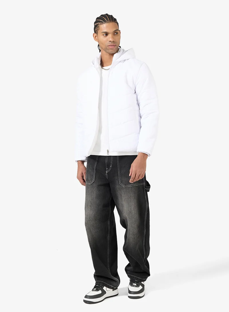 Seventy Five  Puffer Jacket w Hood for Men | Best Price UAE