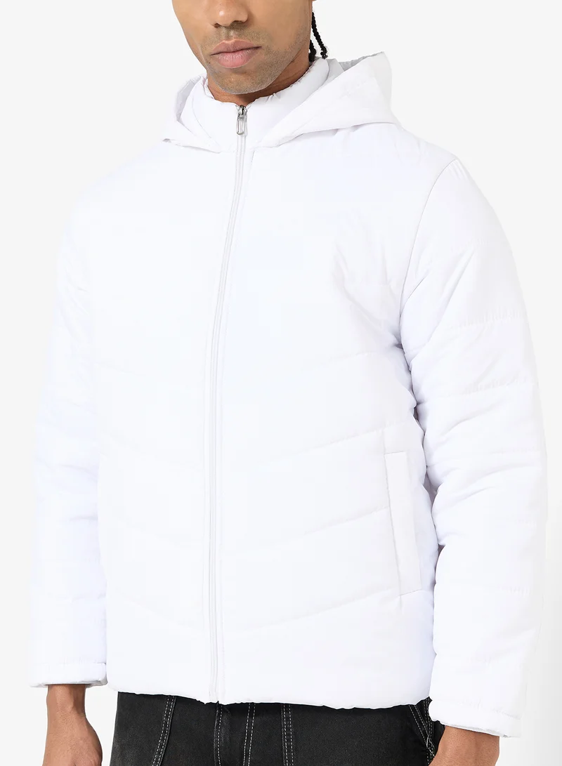 Seventy Five  Puffer Jacket w Hood for Men | Best Price UAE