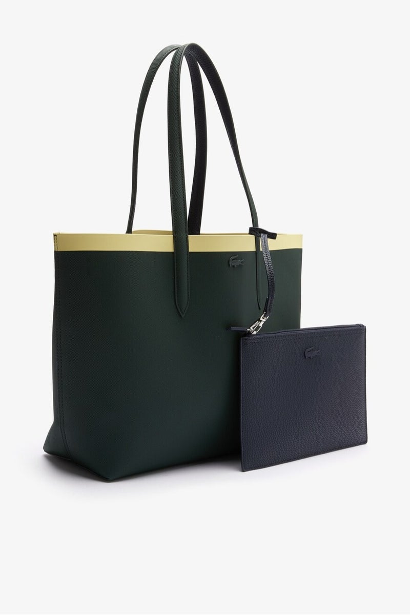 لاكوست حقيبة يد نسائية من لاكوست، ذات وجهين وسعة كبيرة، متعددة الاستخدامات، أنيقة - Image 4