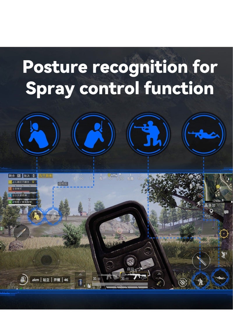 Mix Elite mobile gaming keyboard and mouse 4-piece set (Mix Elite converter+K12 keyboard+G2mouse+stand) - Image 2