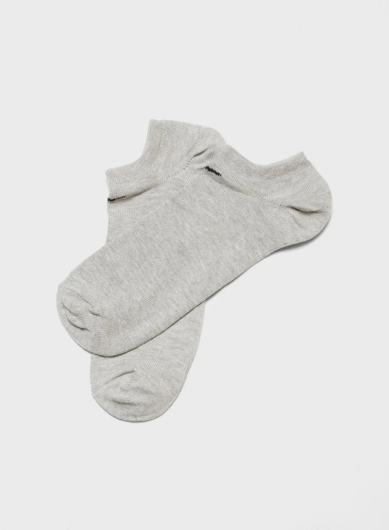 Nike 3 Pack Cushion No Show Socks