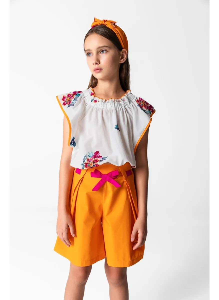 ليا لي Bg Store Girl White Blouse