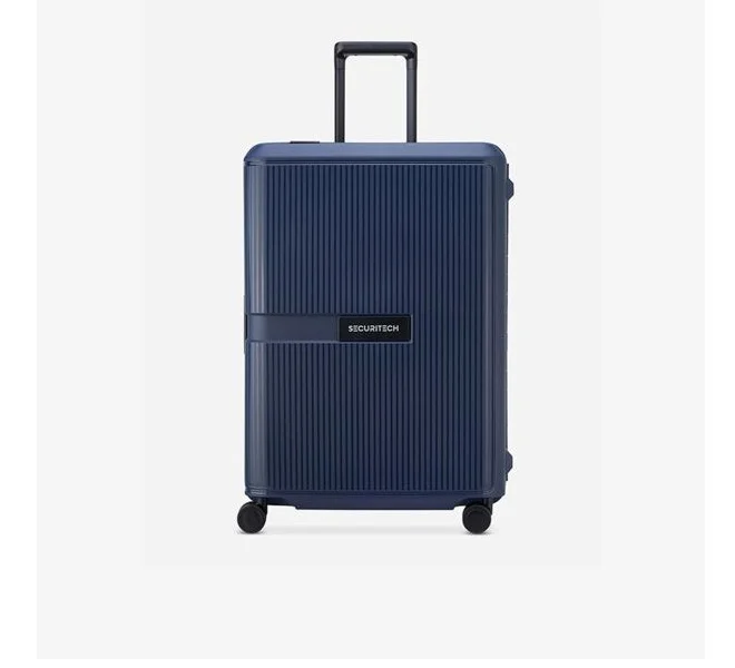 DELSEY Paris Securitech Stone By Delsey Paris 70 Cm 4 Double Wheel Hardcase Check-In Luggage Trolley Case - Navy